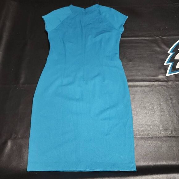 NWT Stella McCartney Teal Blue‎ Dress 46 10 12 - Picture 2 of 6